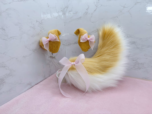 Dainty Honey Little Floppy Puppy Set