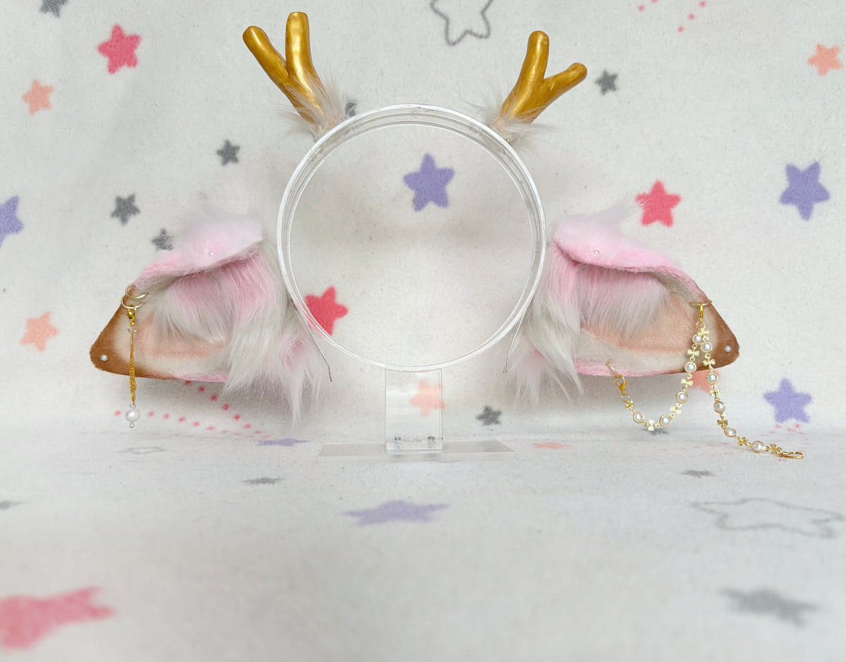 DISCOUNTED! Pink Cream Chocolate Valentines Fawn/Deer