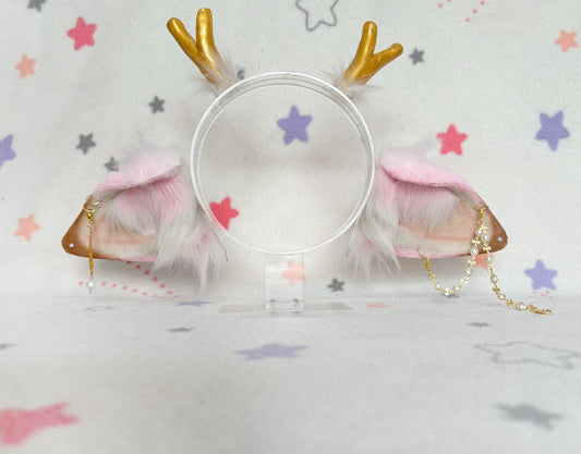 DISCOUNTED! Pink Cream Chocolate Valentines Fawn/Deer