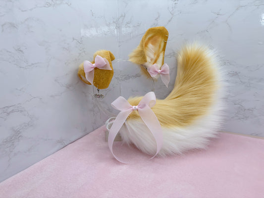 Dainty Honey Little Floppy Puppy Set