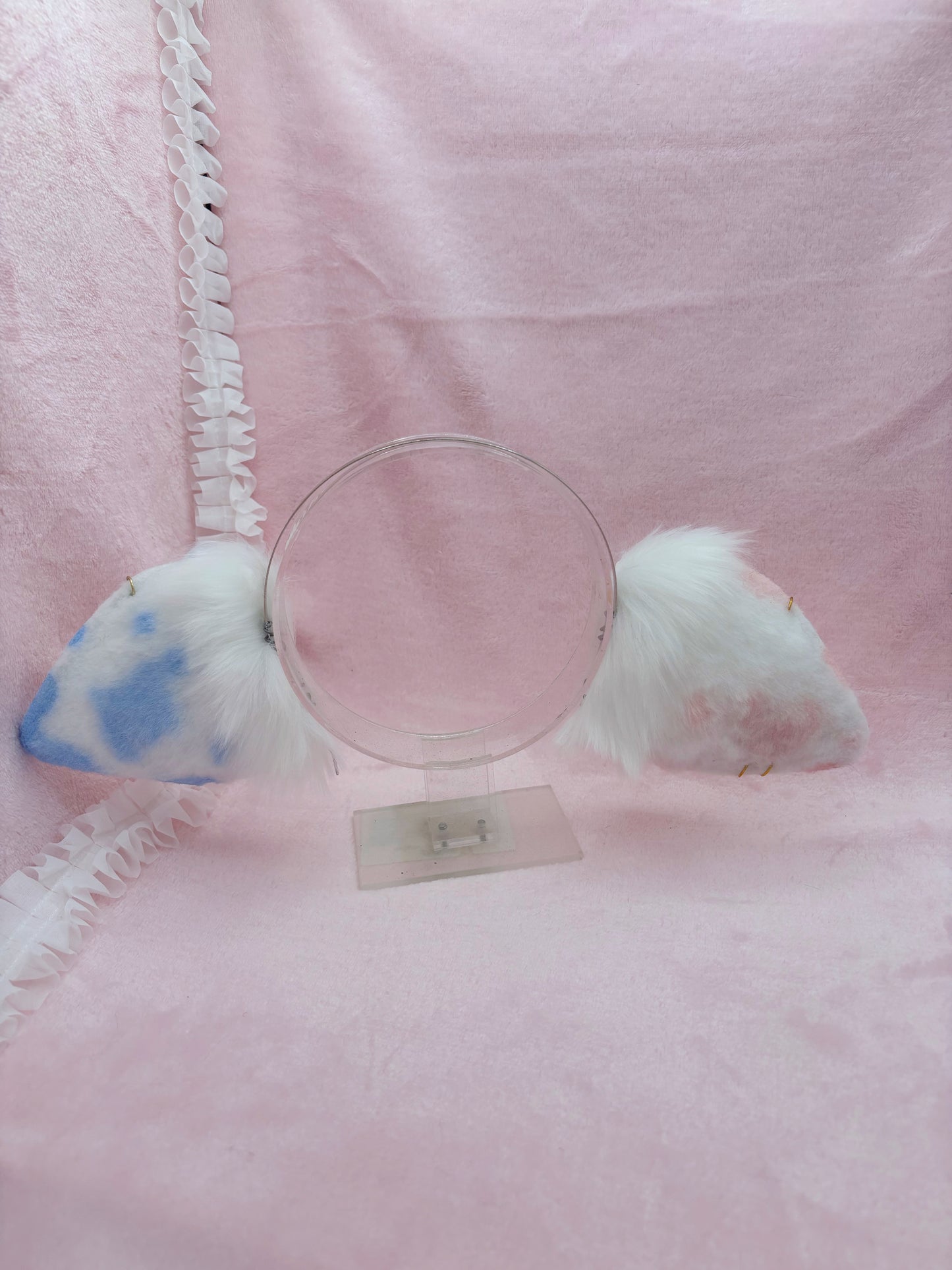Pink/Blue Cake Cow Set