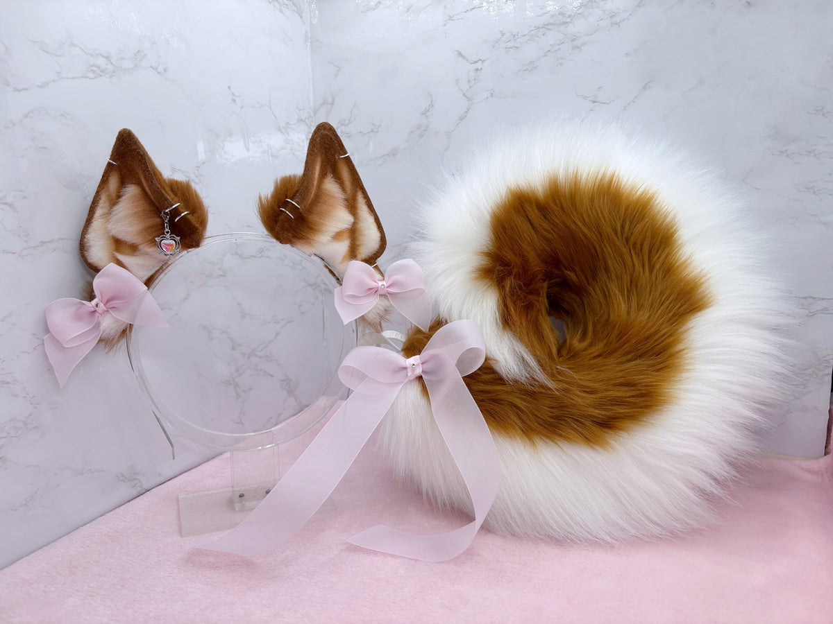 Dainty Ginger Shiba Set
