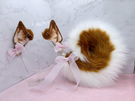 Dainty Ginger Shiba Set