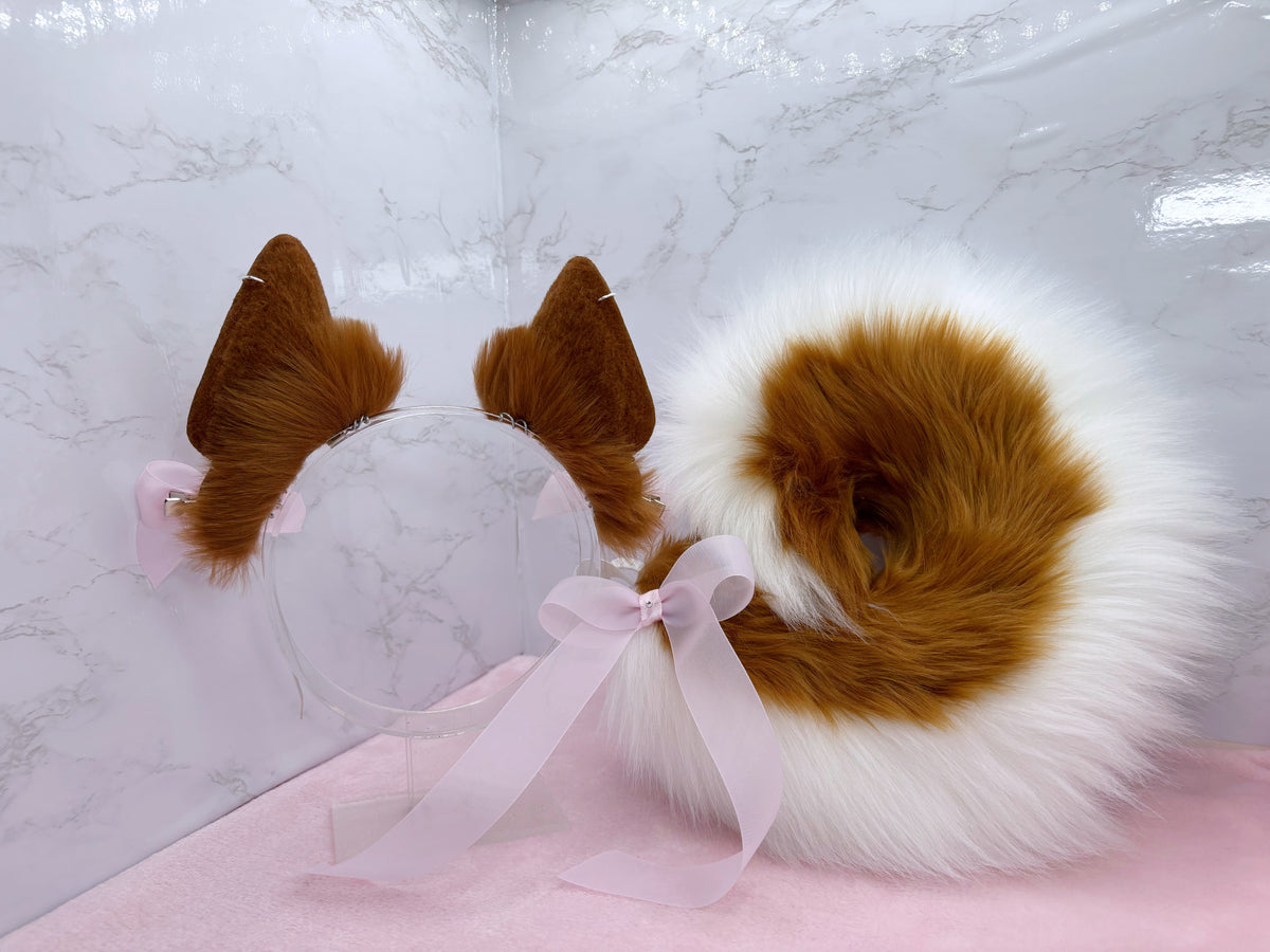 Dainty Ginger Shiba Set